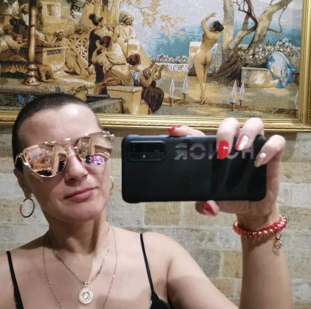 🍒 ROSE Gold Mirrored Aviator Sunglasses - Picture 9 of 11